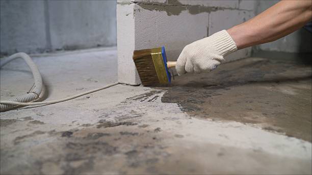 Crawl space vapor barrier installation in Kewaunee, WI
